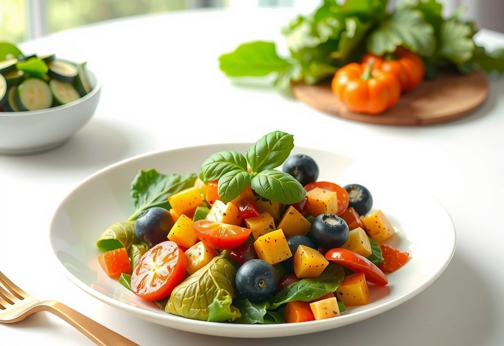 Titelbild für Blog-Artikel über pflanzliche Ernährung